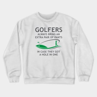 Golfers Extra Pants Crewneck Sweatshirt